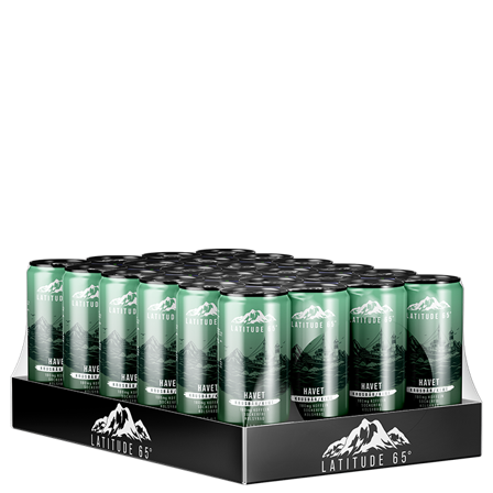 24 x Latitude 65 Energiajuoma 330 ml