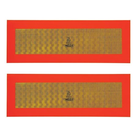 Bagerste advarselsskilt klistermærke "ECE 70"