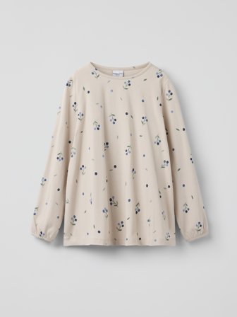 Polarn O. Pyret - Long-sleeved top blueberry - 86 - Childrenswear - beige