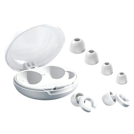 Återanvändbara Tvättbara Öronproppar Mjuka Bekväma Ljudblockerande för Sömnkomfort