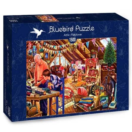 Bluebird Pussel - Lekstund I Vinden 1500 Bitar Multifärg