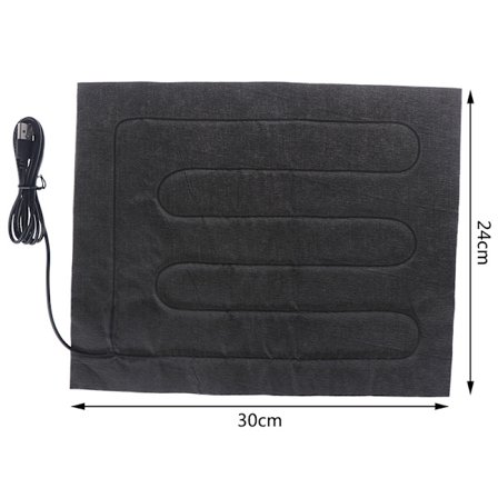 1st 5V USB Uppvärmda Strumpor Handskar Kolfiberkuddar Electric Winte