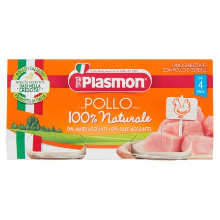 Plasmon Omogeneizzato Pollo 2x80g