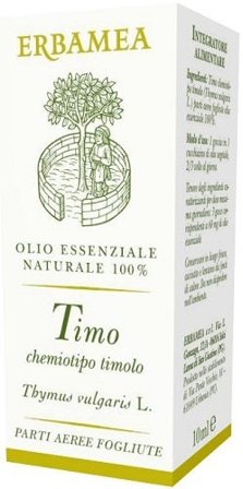 Erbamea Timo Olio Essenziale Naturale 10ml