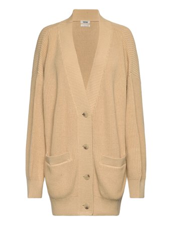 Monki Knitted Cardigan - Beige - S