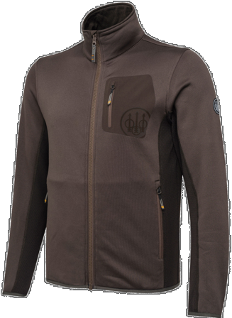 Beretta Smartech EVO Fleece Jacket metsästystakki, Brown Bark