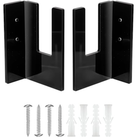 2 kpl Lumilauta Seinäteline, Lumilauta Seinäteline Lumilaudan Säilytys Seinäteline Lumilaudan Esittelyteline yhteensopiva Longboard-suksilaudalle (