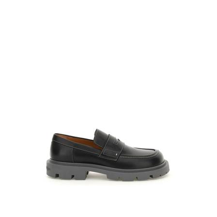 Maison Margiela Leather loafers Sort, Herre, Størrelse: 43 EU