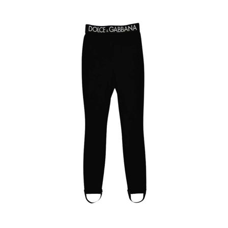 Dolce & Gabbana Leggings Sort, Dame