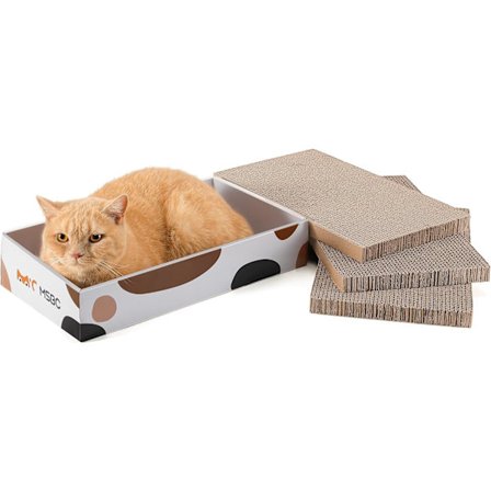 Kattenskraper Papp Katt Klørestol Bølgepapp Skrape