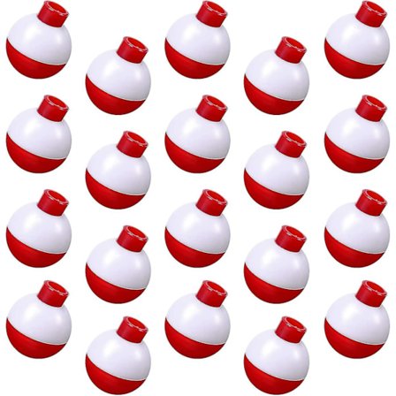 1 Tomme Fiskebobber Flytebobber Trykknapp Runde Bøye Flytere