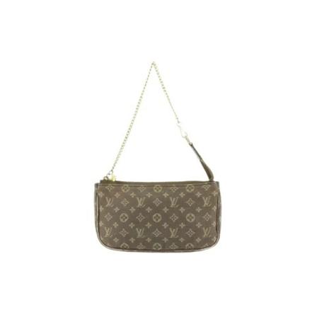 Louis Vuitton Vintage, Pre-owned Canvas louis-vuitton-bags Bruin, Dames, Maat:ONE Size