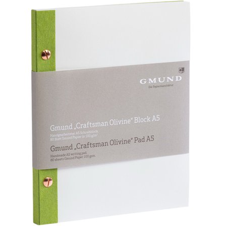 Gmund Craftsman Skissbok A5 - Olivine
