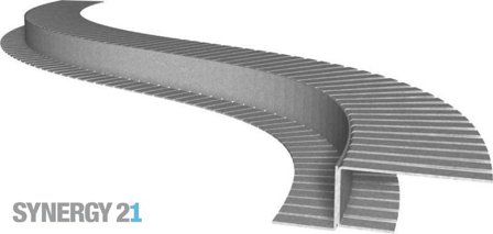 SYNERGY 21 LED Profil 200cm, Zinkblech TYP-C Flex