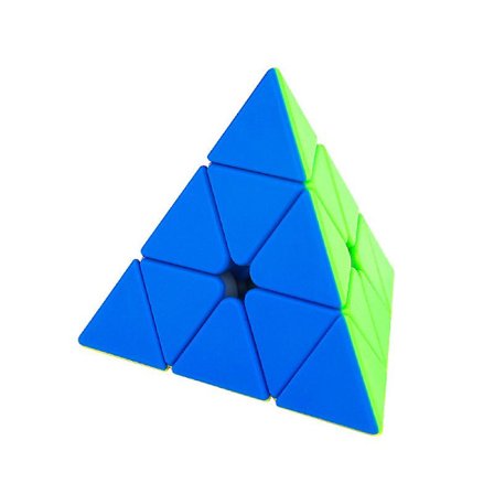 Pyraminx Cube Pyramide Trekantet Magisk Terning Stickerless Hurtig Glat Holdbar 3d Puslespil Terning Legetøj Til Drenge Piger