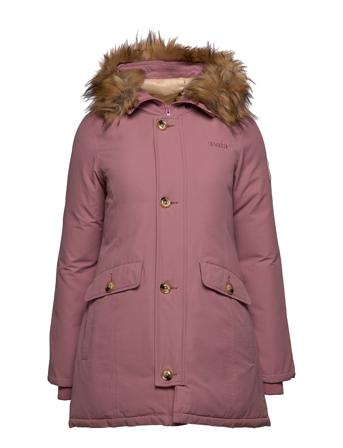 Miss Smith Jacket Outerwear Parka Coats Lyserød Svea