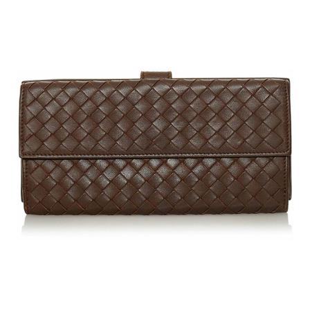 Bottega Veneta Vintage Pre-owned Pung Brun, Dame Vintage Accessories, Størrelse: ONE Size