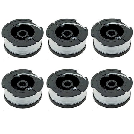 6-pack Spolar A6481 A6485 för Black Decker Trimmer