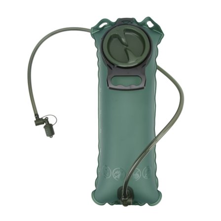 Utendørs sykkelhydreringspakke fortykket TPU vannblære 2,5L OD grønn for reise fjellklatring
