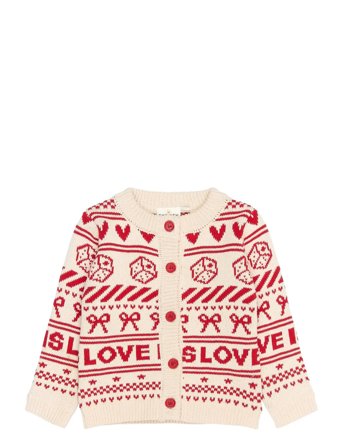 The New | Tnstregina Jacquard Cardigan | 110