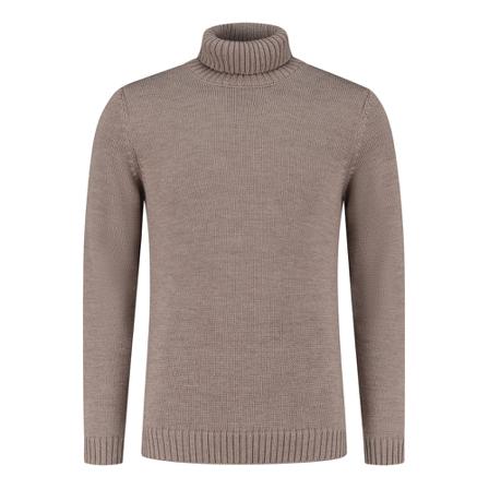 Zanone, Knitwear MIINTO-150ab 65b 1410623cec 89 Beige, Heren, Maat:XL