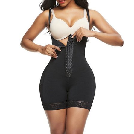 Kvinnor Shapewear Magplastik Zip Korsett