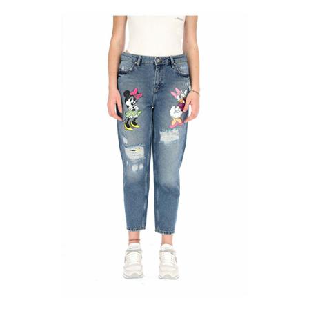 Fracomina, Boot-cut Jeans Blauw, Dames, Maat:W29
