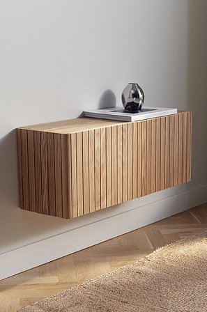 Jotex - Vægskab 80 Cm Natur - PALANZO - Køb Skabe & vitrineskabe hos Jotex