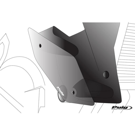 Puig Downforce Naked Seiten-Spoiler - Yamaha MT-09 SP 2021-2023