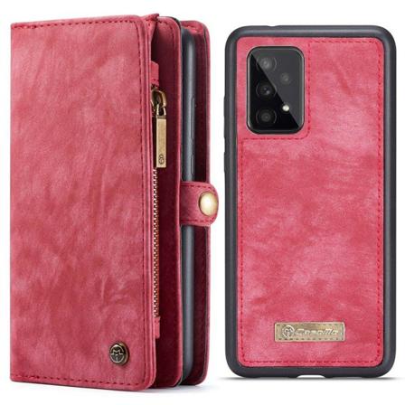 Caseme 2-in-1 Plånboksfodral Samsung Galaxy A53 5g - Röd