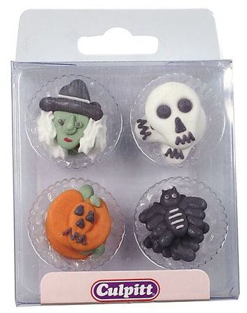 CACAS Melisglasur Halloween ass 12stk