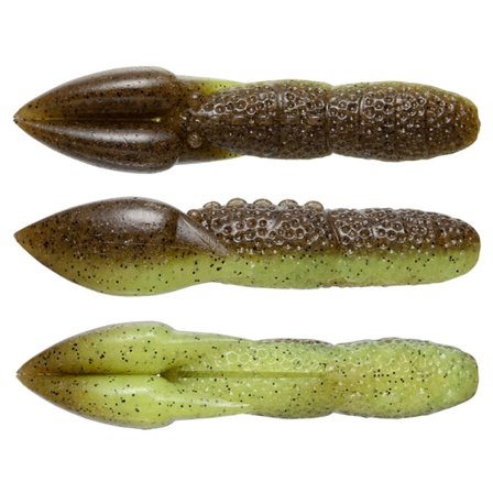 Fish Arrow Heavy Poop 9cm, 18g - Green Pumpkin/Chart
