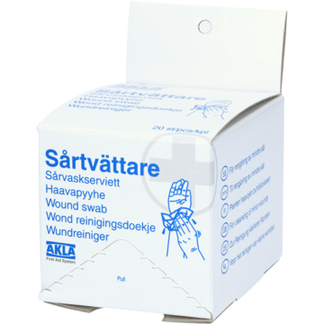 Sårvask Servietter 20-Pakk