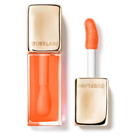 GUERLAIN Kiss Kiss Bee Glow Oil 319 Peach, Makeup, Læber, Læbestift