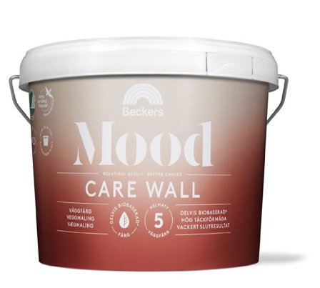 Beckers Väggfärg, Mood Care Wall 5 helmatt, 10L, Valfri kulör, Färg & tapeter