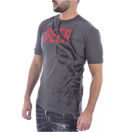 Dsquared2, Tee shirt Szary, Mężczyzna, Rozmiar: M