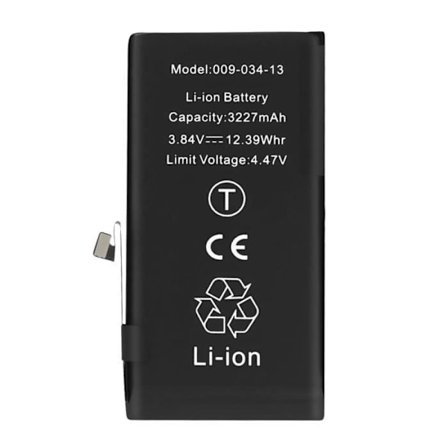 Akku - ILMOITUS - BAT-PCB-IP13 - 3227mAh - Litiumioni - Yhteensopiva iPhone 13
