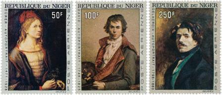 Niger 1967 - Luftpost YT 68-70 - Postfrisk
