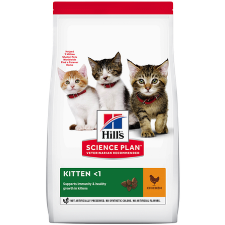 Hills Science Plan - Hills Science Plan Feline Kitten Healthy Development Chicken - Dry Cat Food 3 kg - Katt - Kattefôr & kattemat - Tørrfôr for katt 