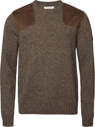 Chevalier Burton Shooting Pullover Men Men long-sleeved sweaters Brown S