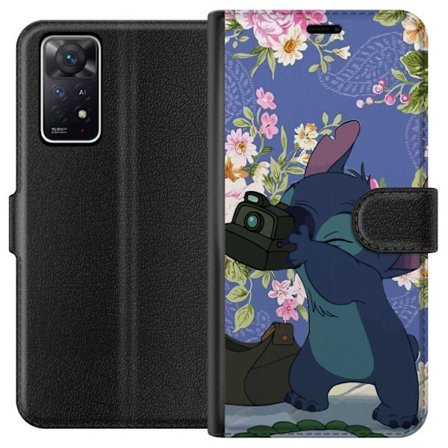 Kompatibelt Lommeboketui til Xiaomi Redmi Note 11 Pro 5G Stitch med kamera