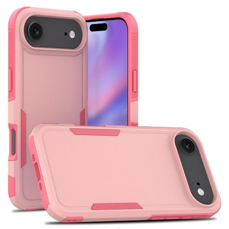 iPhone 17 Air Stødsikkert Telefoncover, Pink