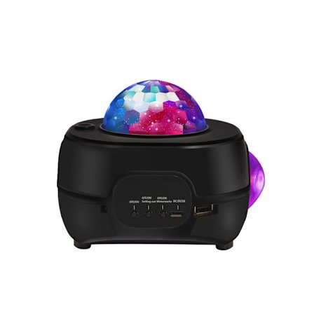 Solnedgang Stjernehimmel Projektor Lys LED Nattelys Aurora Ambient Lys