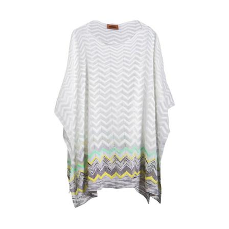 Missoni, Poncho Szary, Kobieta, Rozmiar: ONE Size