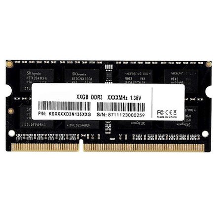 DDR3 DDR3L 8GB Minnesmodul för Bärbar Dator 1333 1600 DDR3L 204Pin Sodimm Minnesmodul för Bärbar Dator