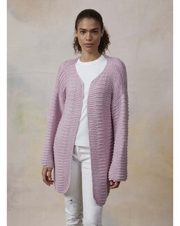 Ohje Neuletakki Roosa-Lang Yarns