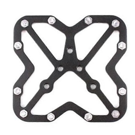 Polkupyörän poljinadapterialusta pyöräilyyn alumiiniseoksesta LOOK-maantiepyörän polkimille, polkupyörän osat, musta