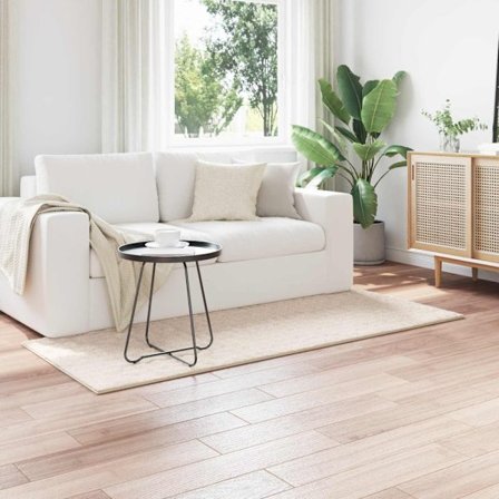 Områdesmattor Rektangulär Beige 150 x 80 cm