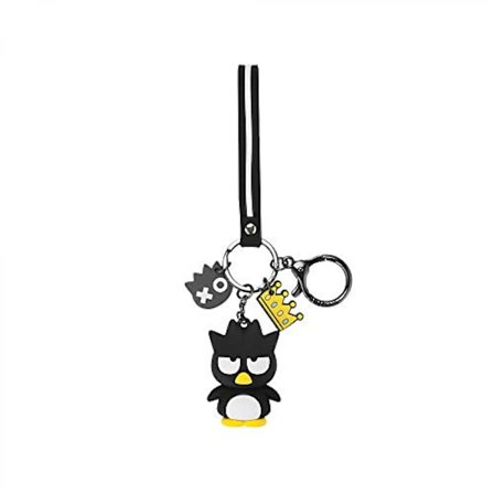 Venner Bedårende Tegneserie Nøkkelring Nøkkelring Nøkkelveske Håndveske Charms--Badtz-maru