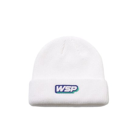 Unisex vinter vindtæt og varm strikket hue, stilfuld og alsidig - Hvid